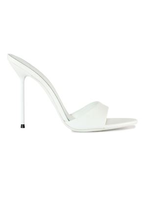 Mules in white leather PARIS TEXAS | PX836XNPMROPTICWHITE